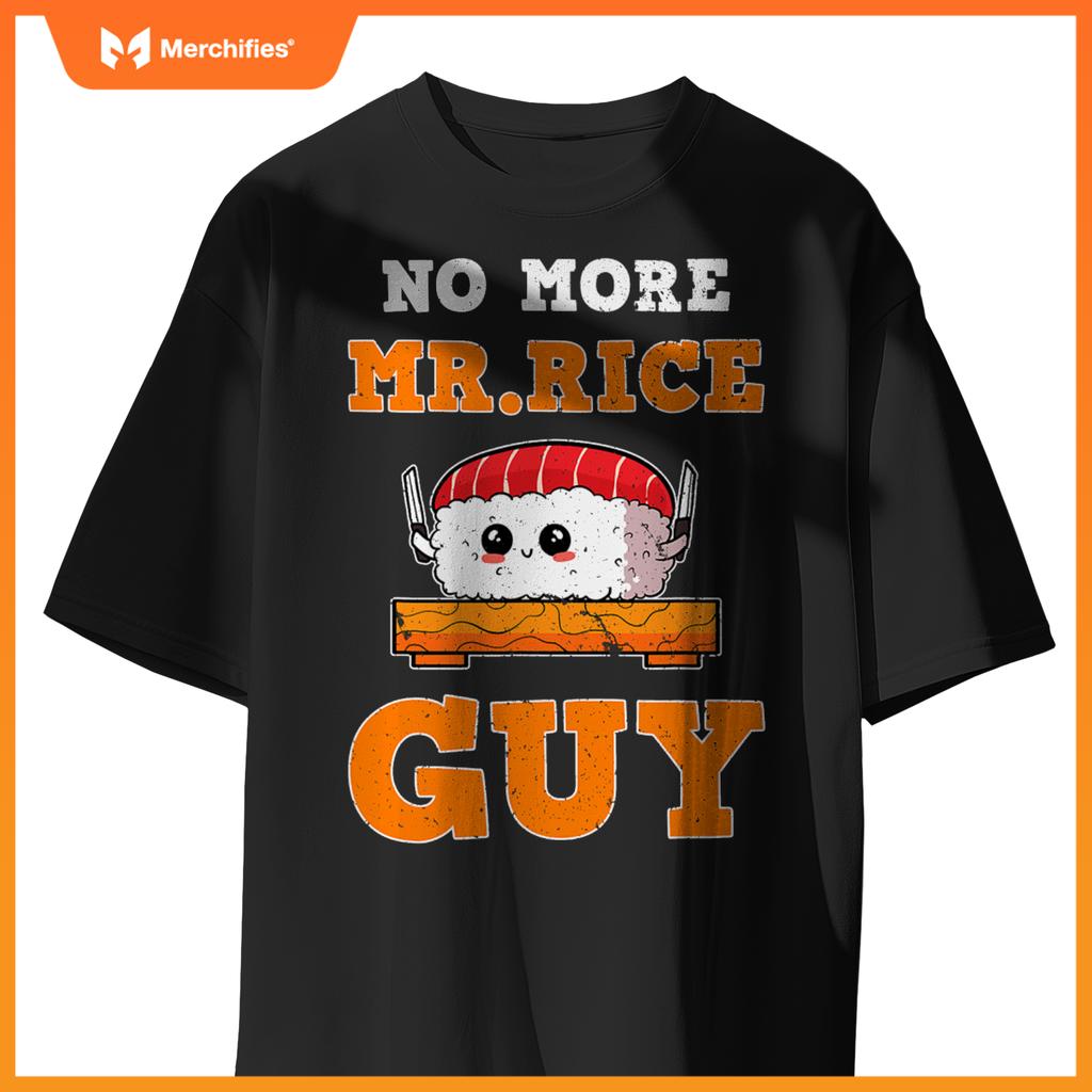 Sashimi Sushi Chef Salmon Maki Anime Figure T-Shirt
