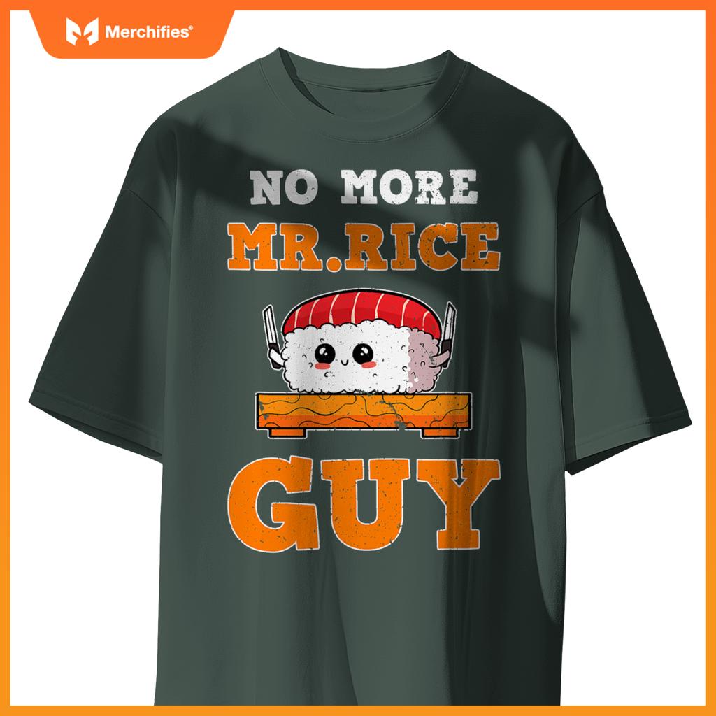 Sashimi Sushi Chef Salmon Maki Anime Figure T-Shirt