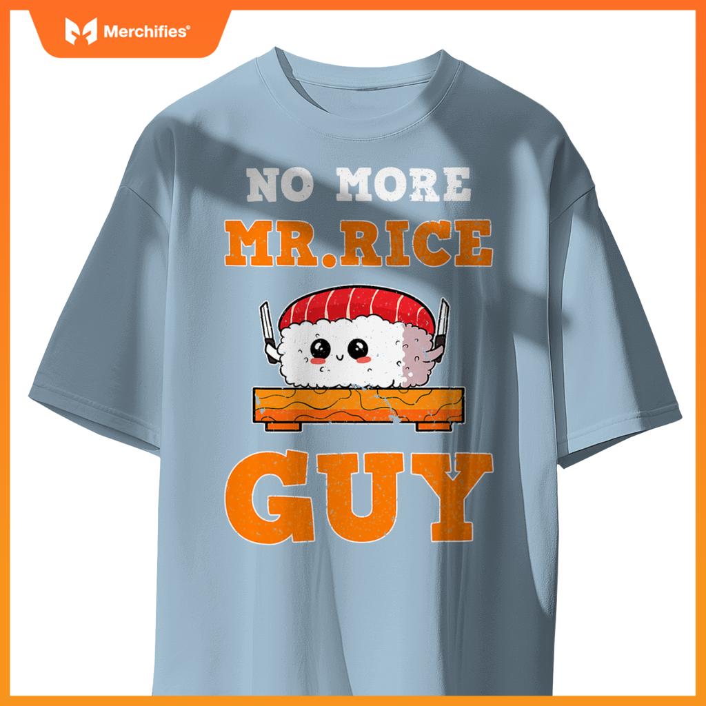 Sashimi Sushi Chef Salmon Maki Anime Figure T-Shirt