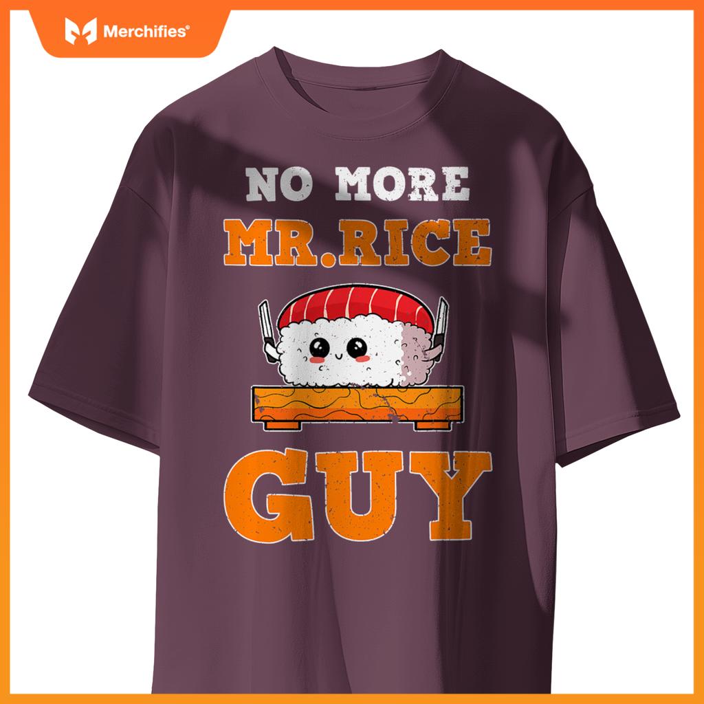 Sashimi Sushi Chef Salmon Maki Anime Figure T-Shirt