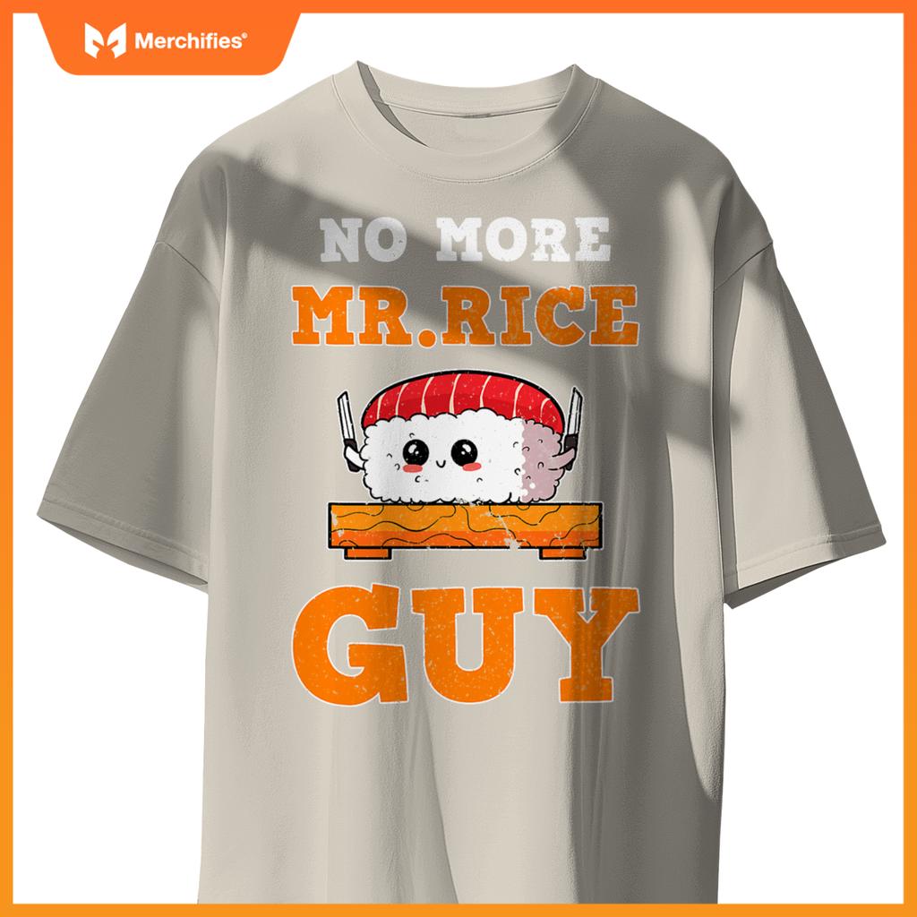 Sashimi Sushi Chef Salmon Maki Anime Figure T-Shirt