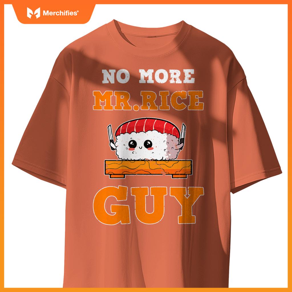 Sashimi Sushi Chef Salmon Maki Anime Figure T-Shirt