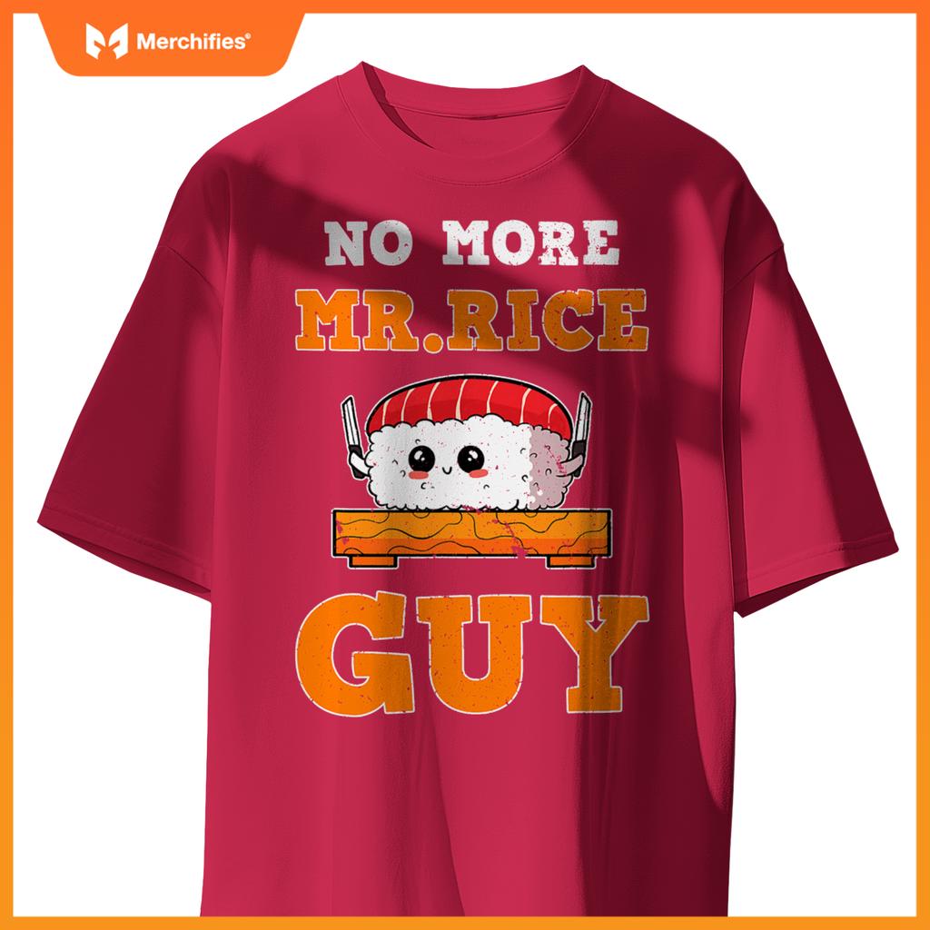 Sashimi Sushi Chef Salmon Maki Anime Figure T-Shirt