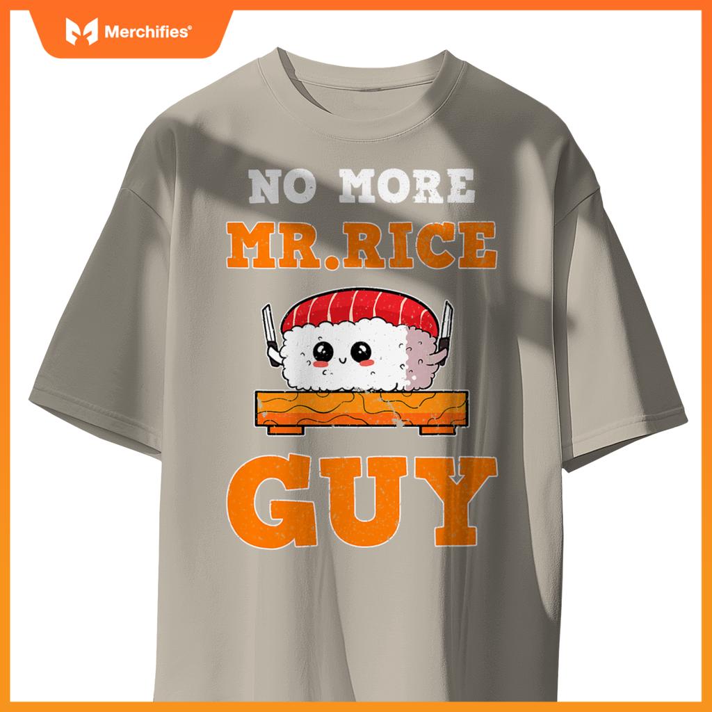 Sashimi Sushi Chef Salmon Maki Anime Figure T-Shirt