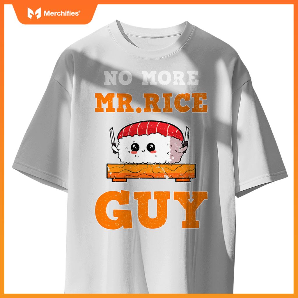 Sashimi Sushi Chef Salmon Maki Anime Figure T-Shirt