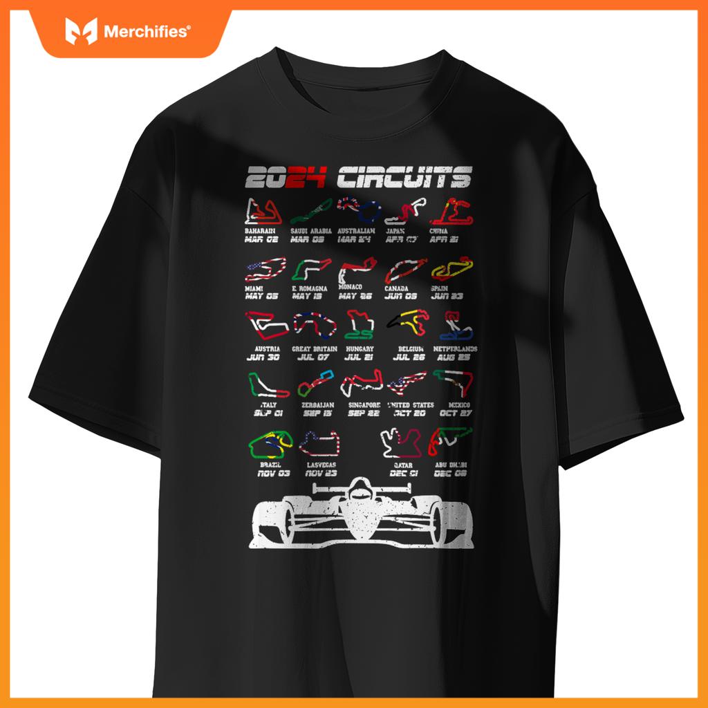 Schedule 2024 Mula Racing Track Mula Car Mula Fan T-Shirt