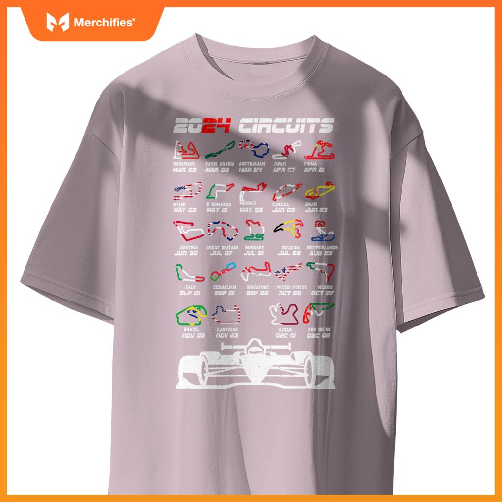 Schedule 2024 Mula Racing Track Mula Car Mula Fan T-Shirt