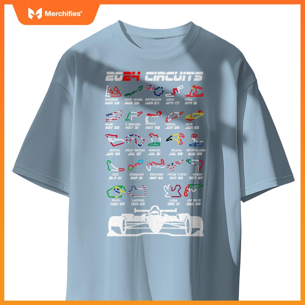Schedule 2024 Mula Racing Track Mula Car Mula Fan T-Shirt