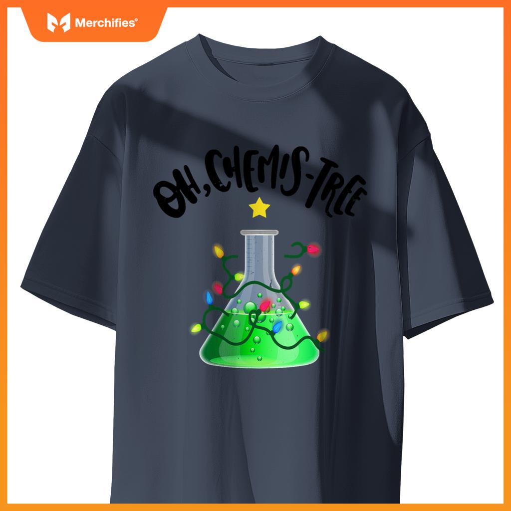 Science teacher oh chemis-tree christmas xmas tree