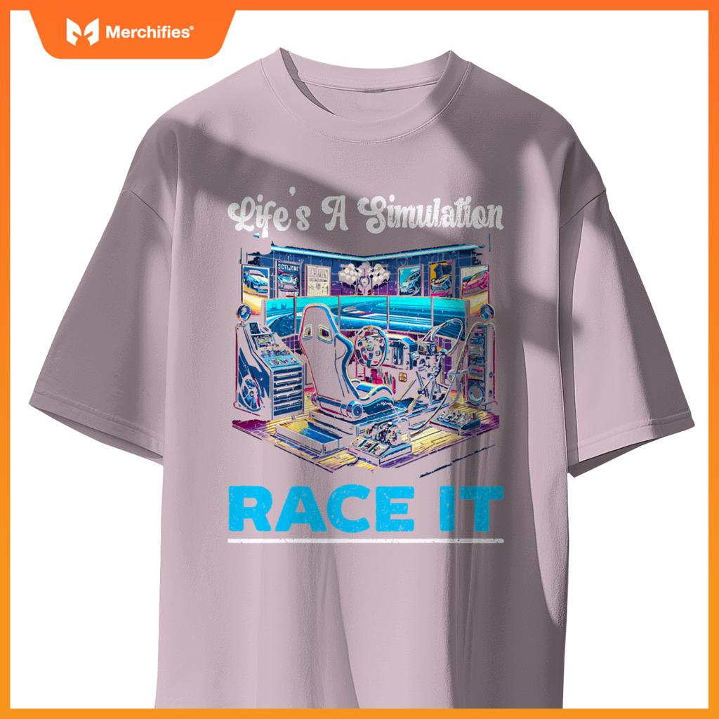 Sim Racing Sim Racer Race Car Simulator Racing T-Shirt