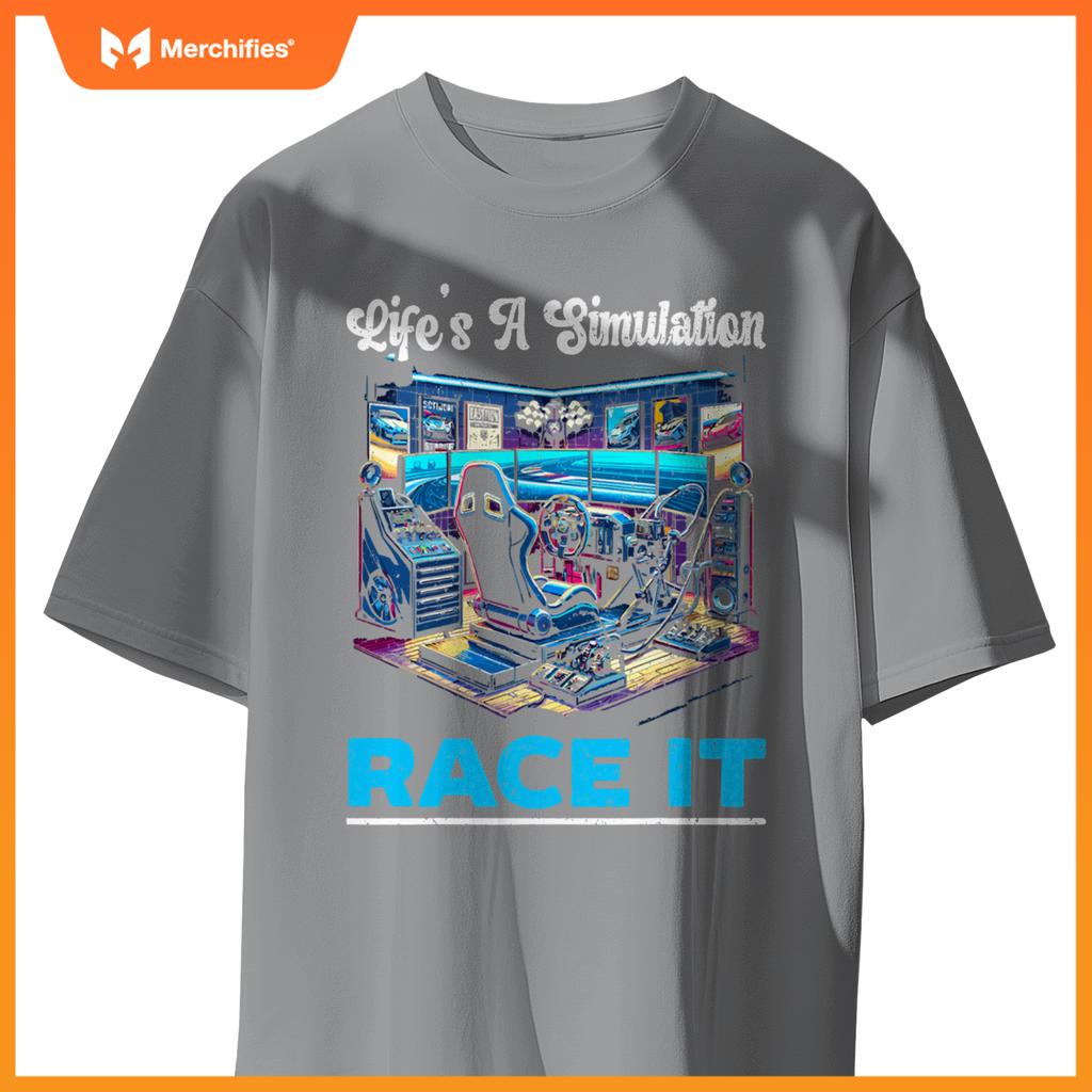Sim Racing Sim Racer Race Car Simulator Racing T-Shirt