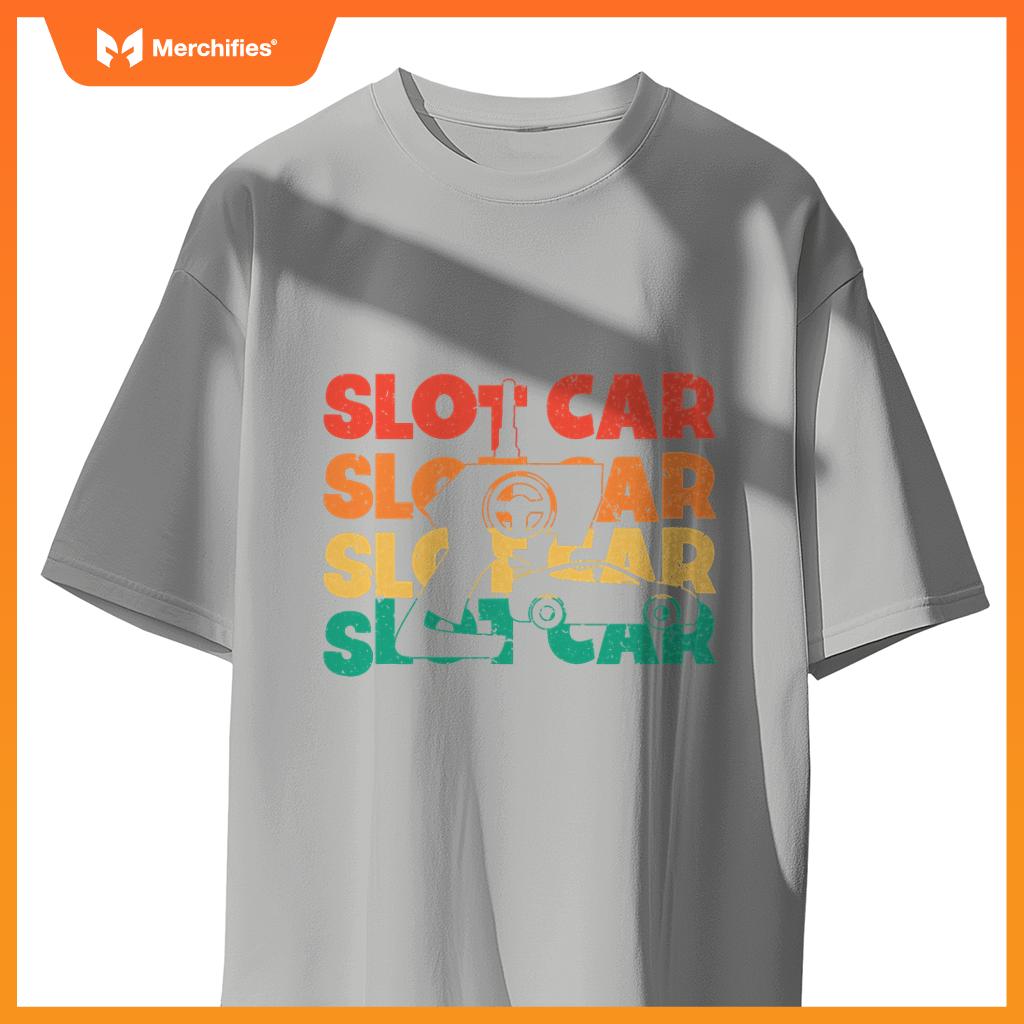 Slot Car  Text Rc Car Mini Car Slot Car Slotcar T-Shirt