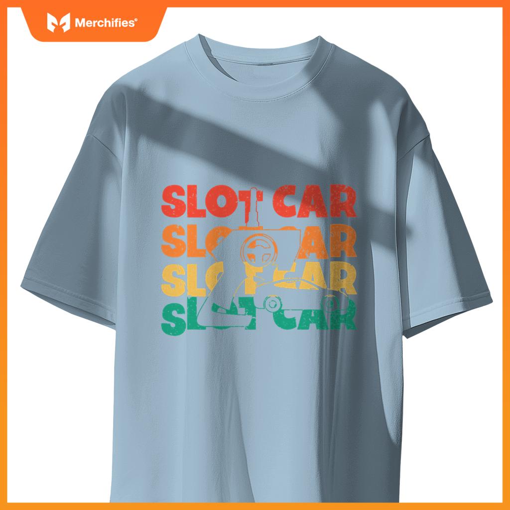 Slot Car  Text Rc Car Mini Car Slot Car Slotcar T-Shirt