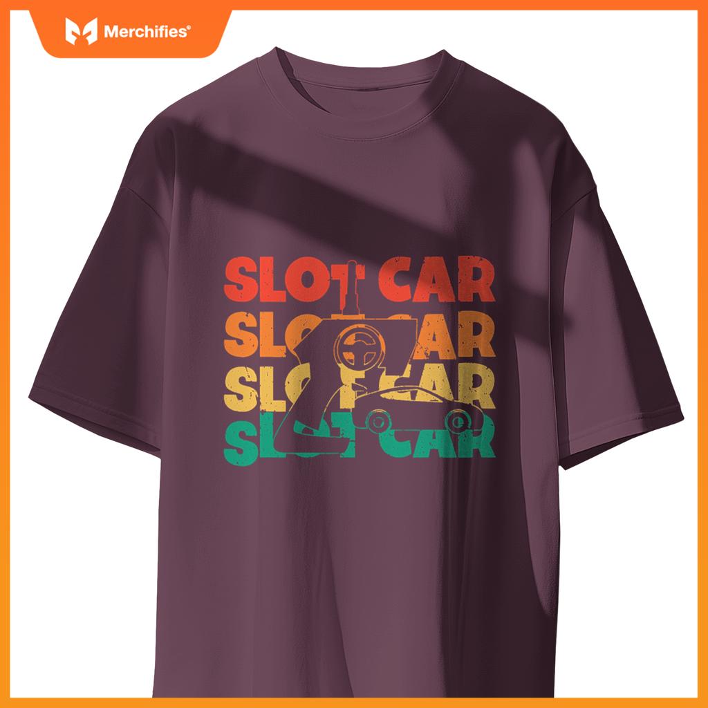 Slot Car  Text Rc Car Mini Car Slot Car Slotcar T-Shirt