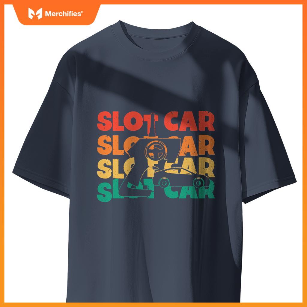 Slot Car  Text Rc Car Mini Car Slot Car Slotcar T-Shirt