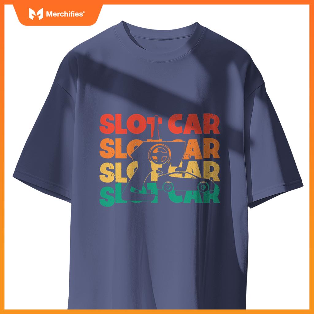 Slot Car  Text Rc Car Mini Car Slot Car Slotcar T-Shirt