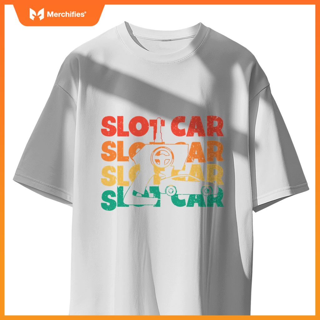 Slot Car  Text Rc Car Mini Car Slot Car Slotcar T-Shirt