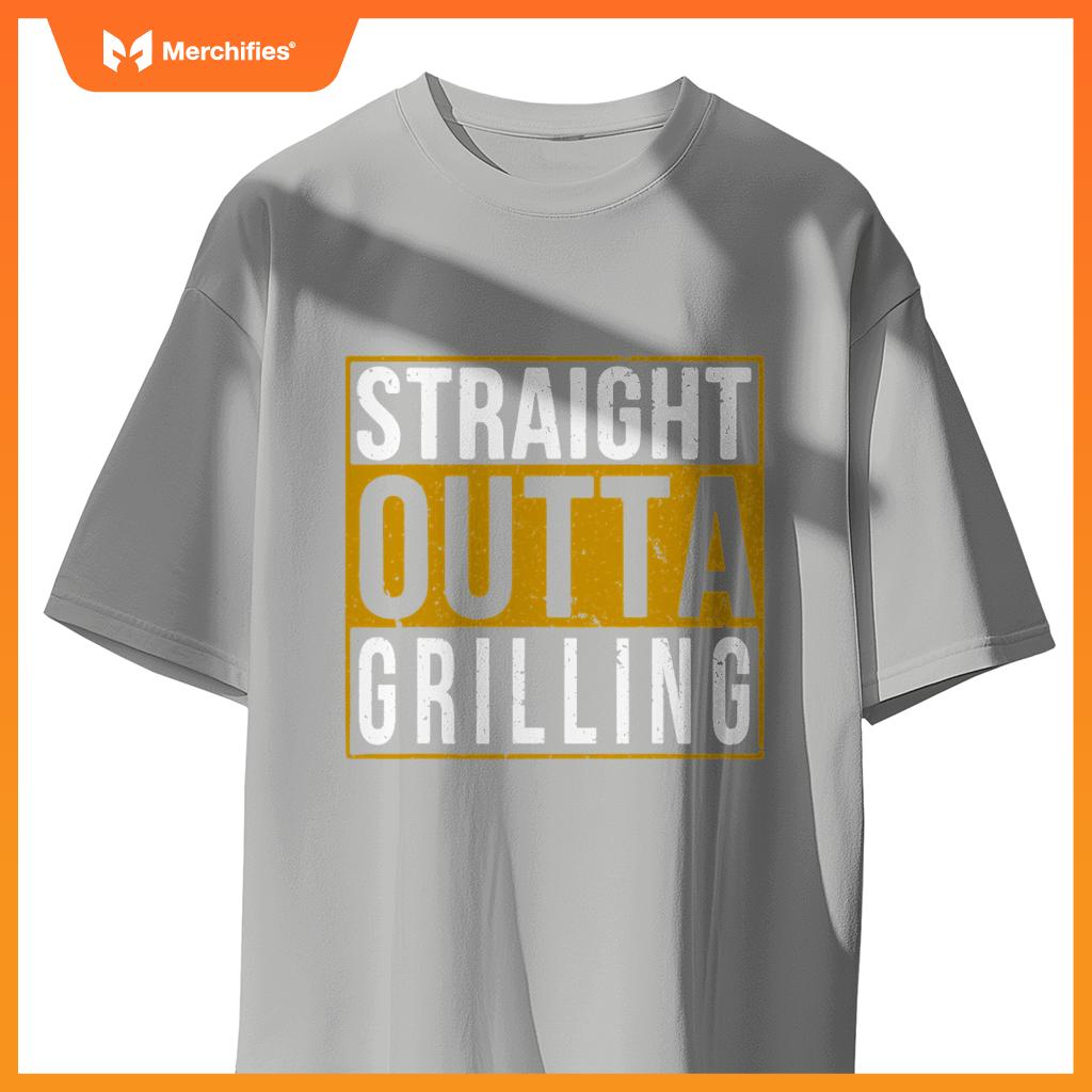 Straight Outta Grilling T - Cooking Chef T-Shirt