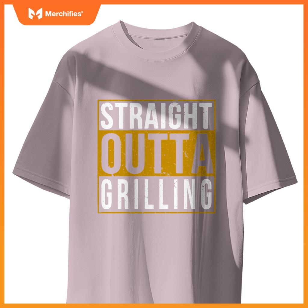 Straight Outta Grilling T - Cooking Chef T-Shirt