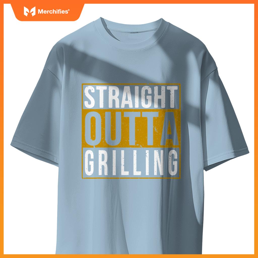 Straight Outta Grilling T - Cooking Chef T-Shirt