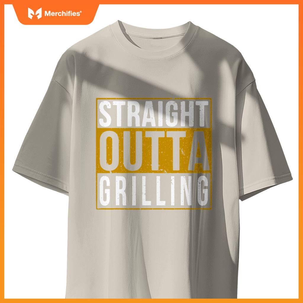 Straight Outta Grilling T - Cooking Chef T-Shirt