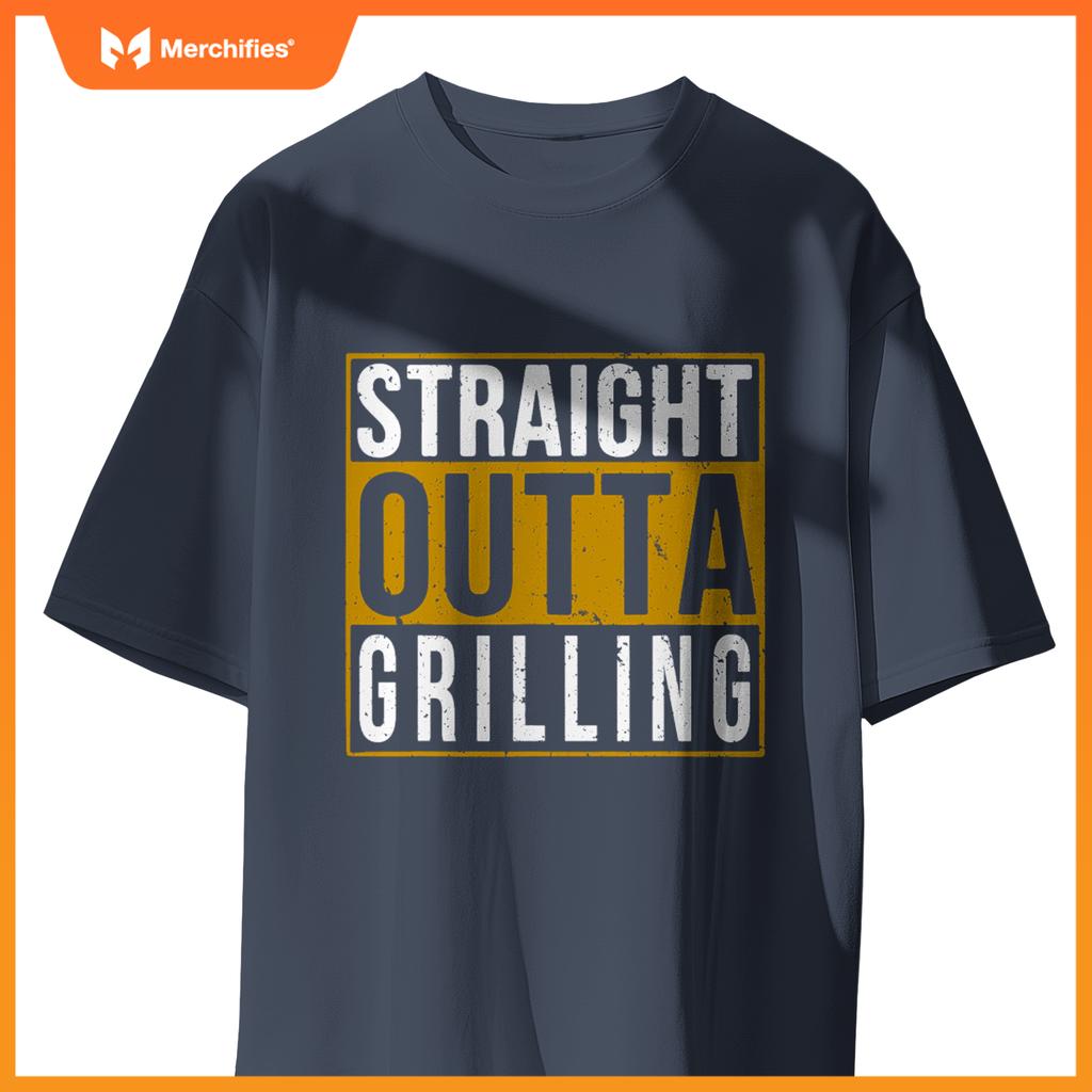 Straight Outta Grilling T - Cooking Chef T-Shirt