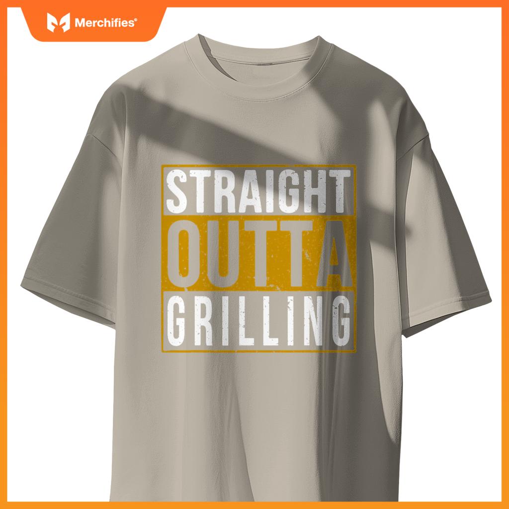 Straight Outta Grilling T - Cooking Chef T-Shirt