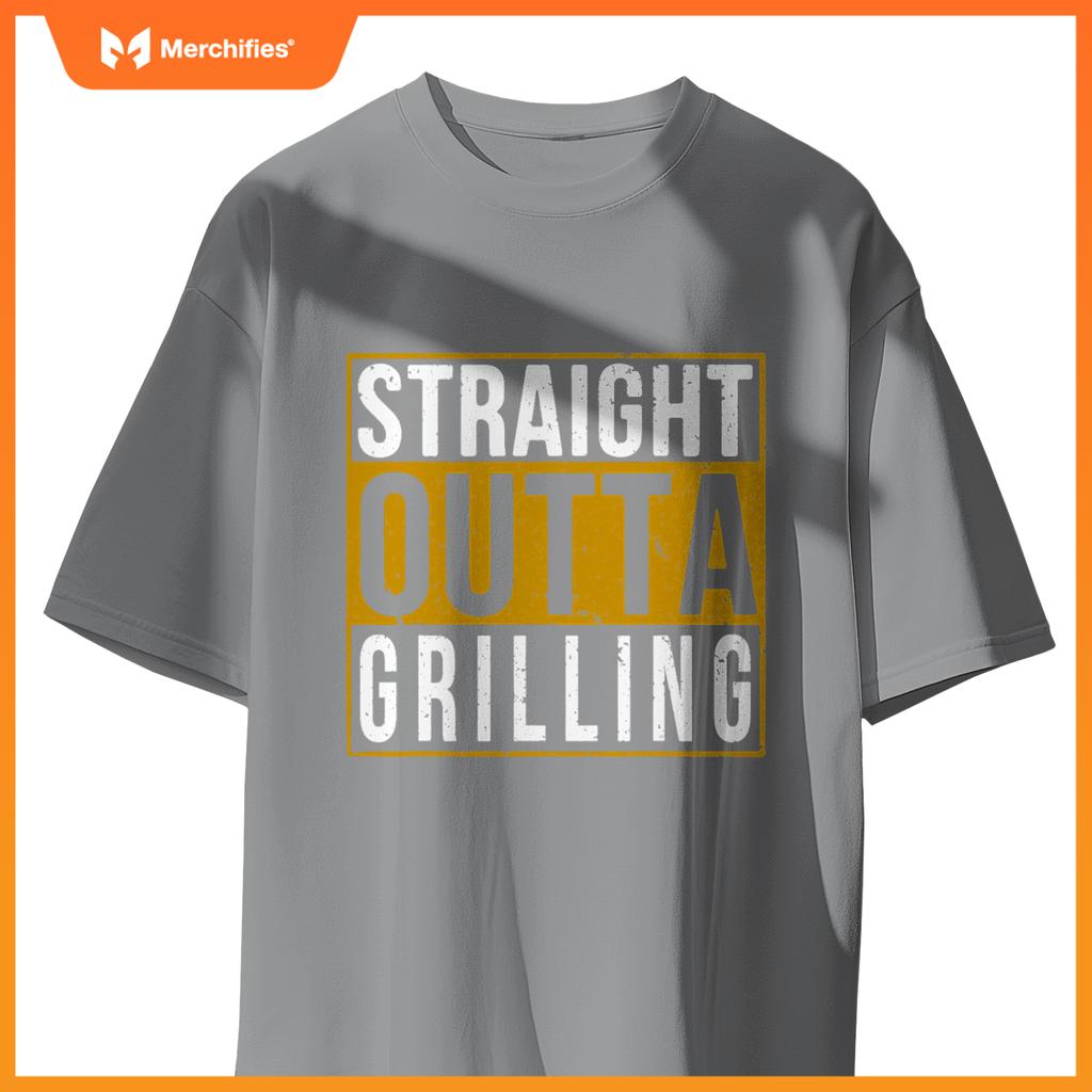 Straight Outta Grilling T - Cooking Chef T-Shirt