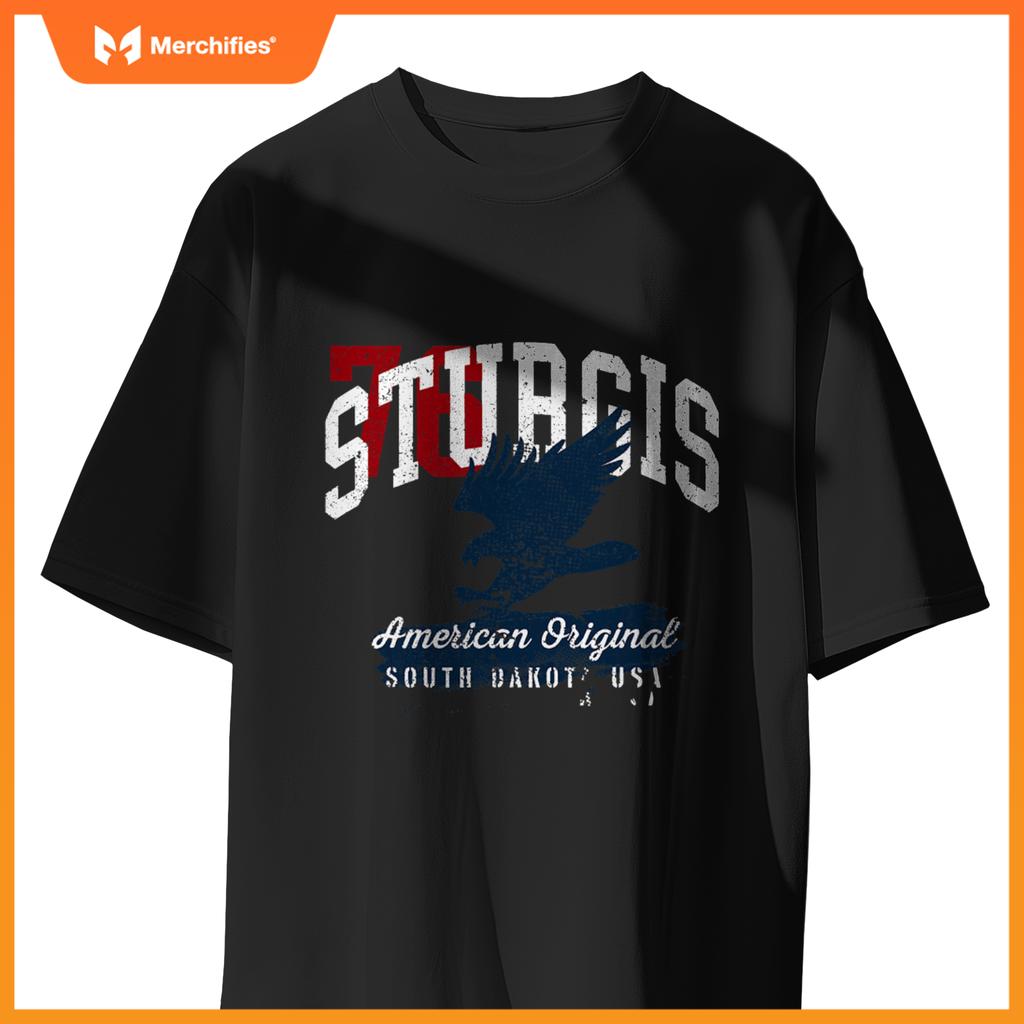 Sturgis south dakota  patriotic sports design T-Shirt