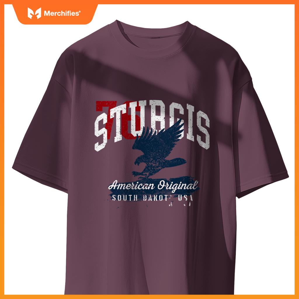 Sturgis south dakota  patriotic sports design T-Shirt