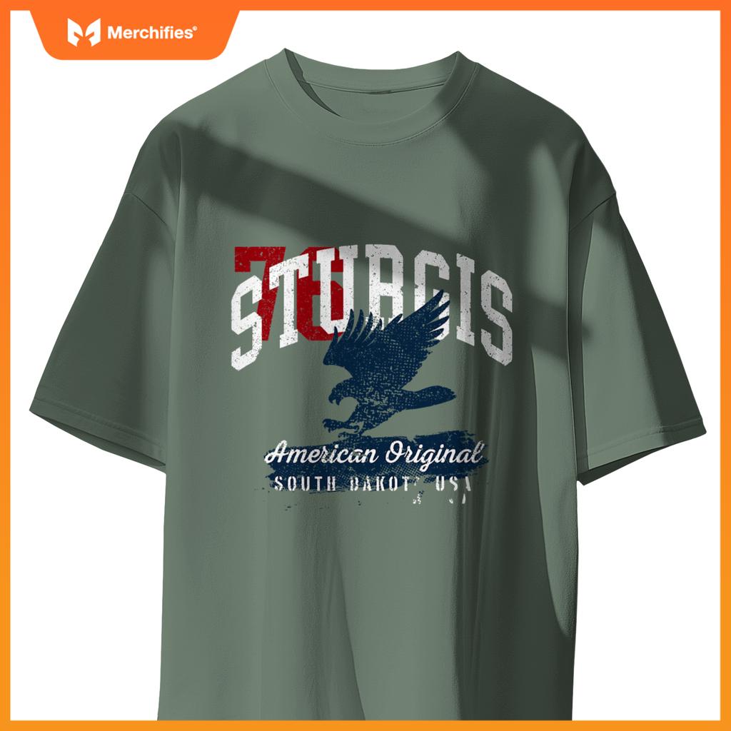 Sturgis south dakota  patriotic sports design T-Shirt