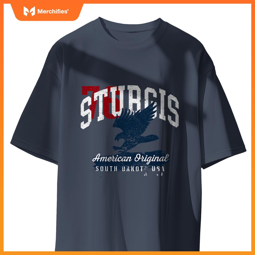 Sturgis south dakota  patriotic sports design T-Shirt