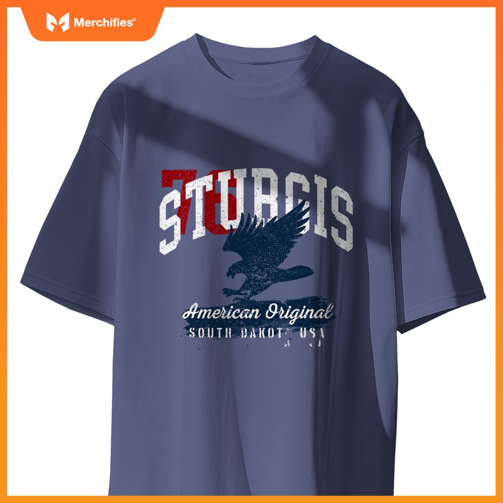Sturgis south dakota  patriotic sports design T-Shirt