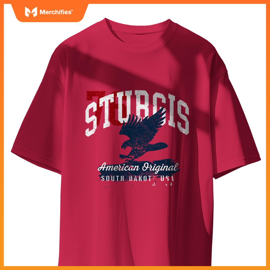 Sturgis south dakota  patriotic sports design T-Shirt