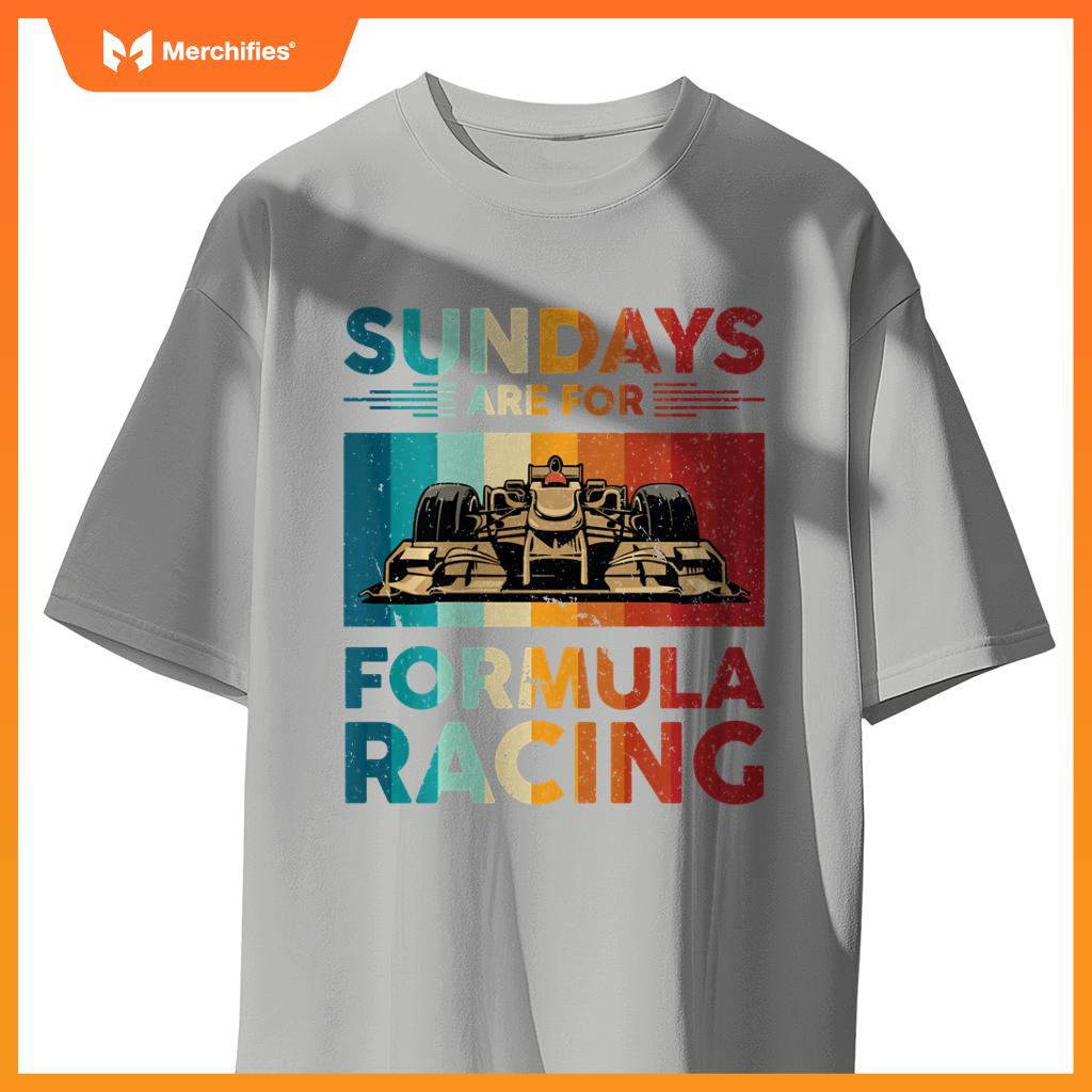 Sundays Are  Mula Racing Lovers  Race Car 2024 T-Shirt