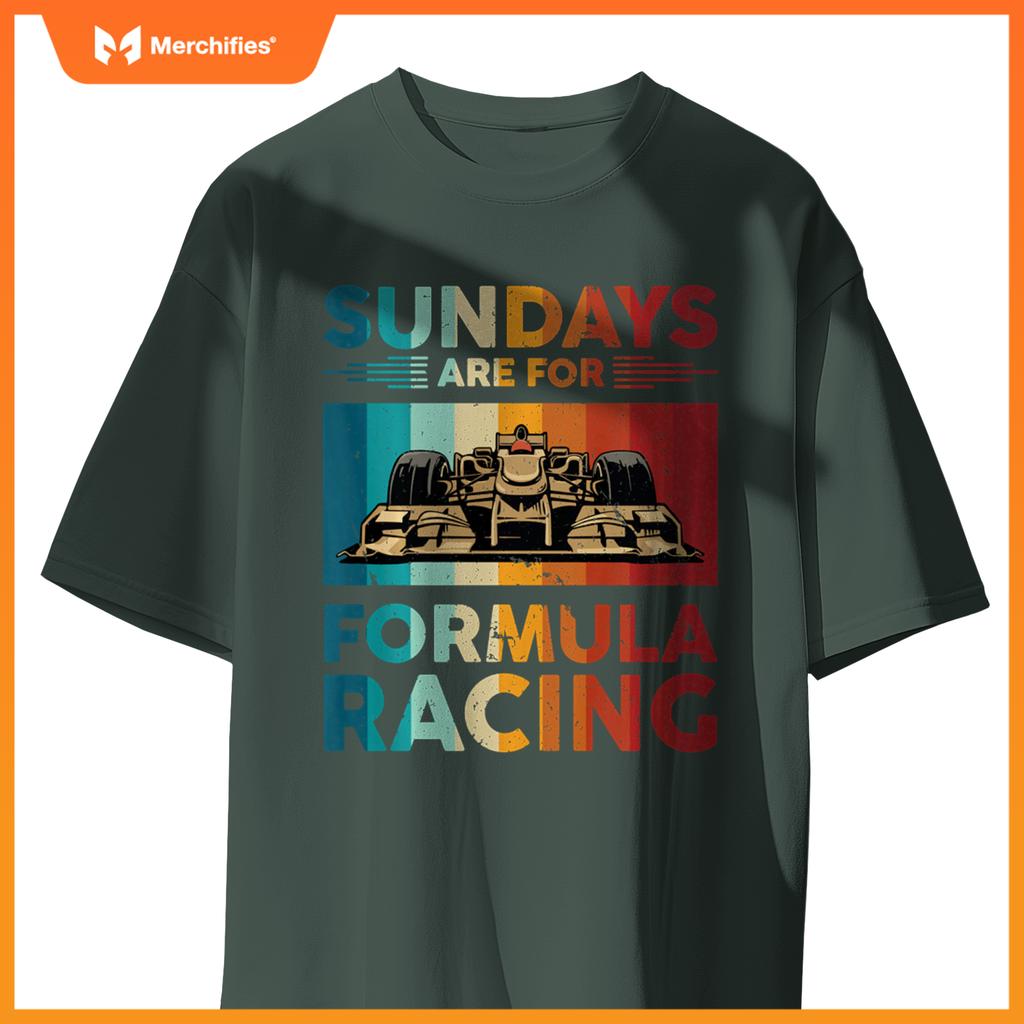 Sundays Are  Mula Racing Lovers  Race Car 2024 T-Shirt