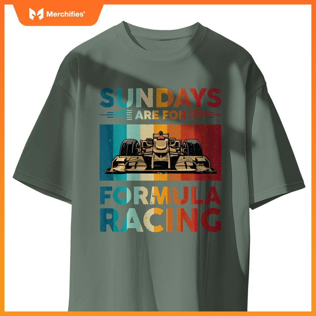 Sundays Are  Mula Racing Lovers  Race Car 2024 T-Shirt