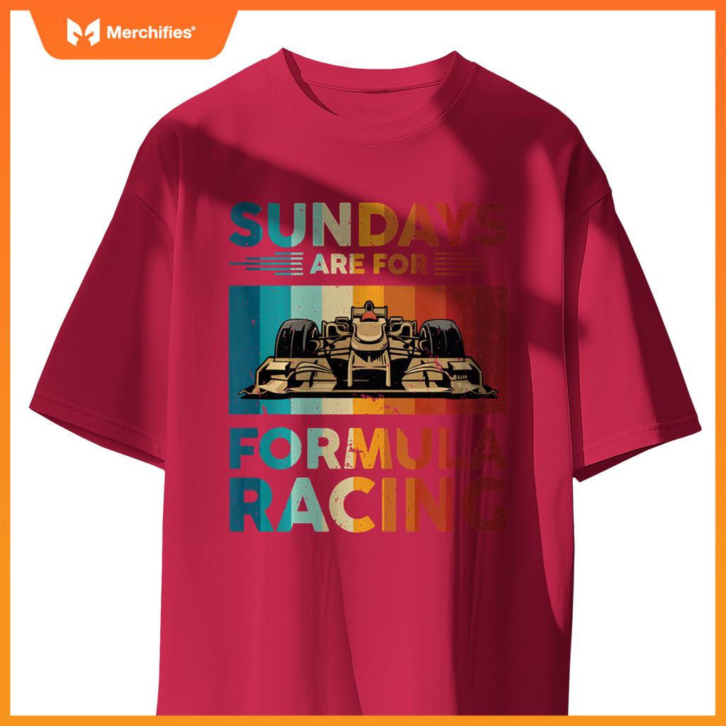 Sundays Are  Mula Racing Lovers  Race Car 2024 T-Shirt
