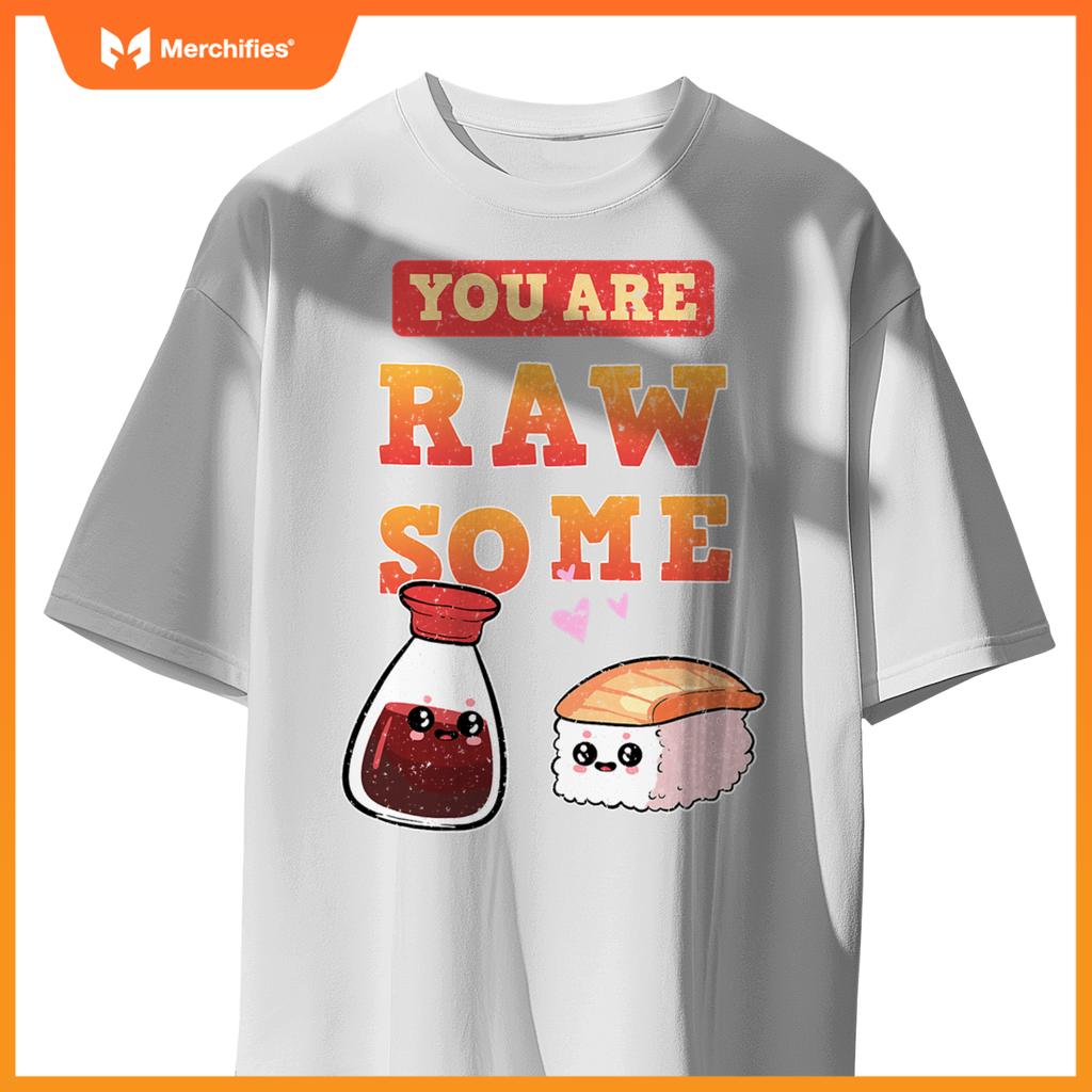 Sushi Chef Salmon Maki Anime Figure Japanese Manga T-Shirt