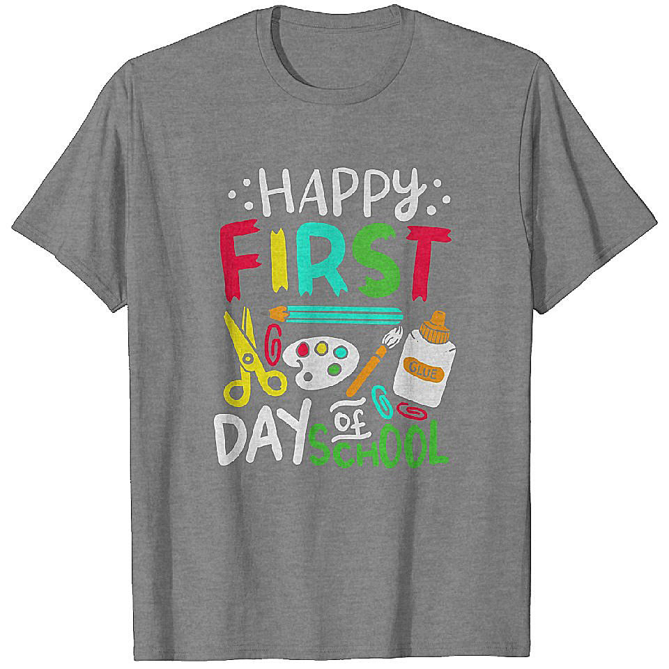 Happy First Day of School Teacher Back to School Student T Shirt