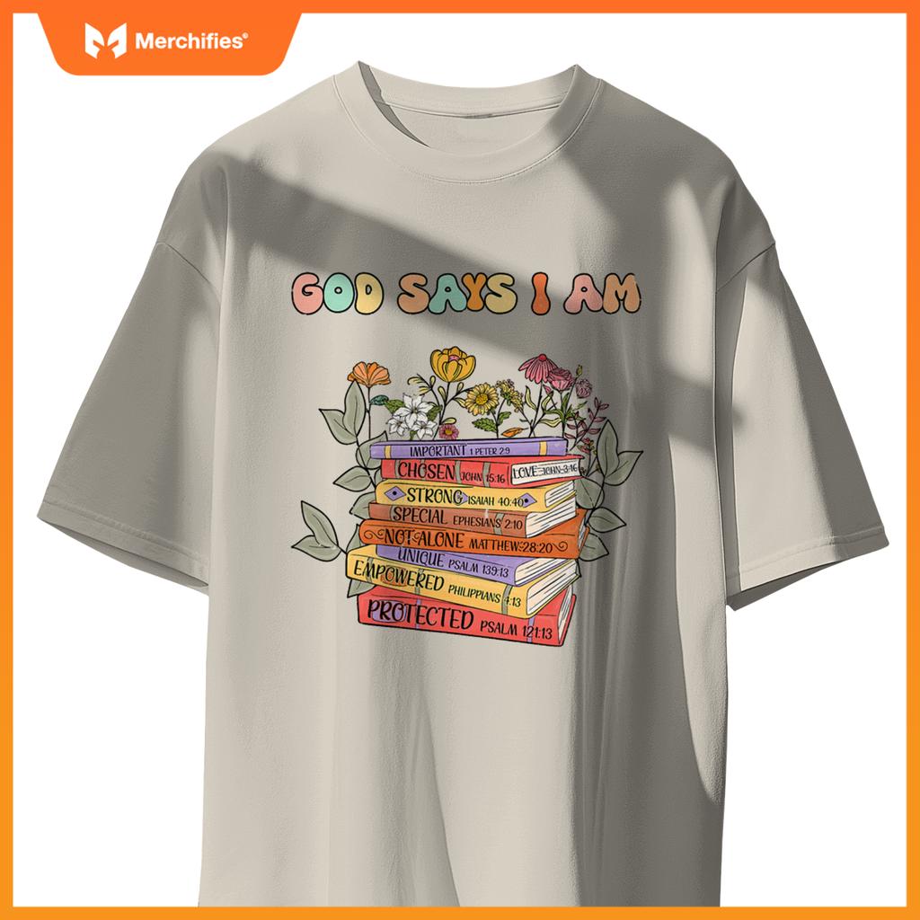 Teacher god says im book lover christian women jesus