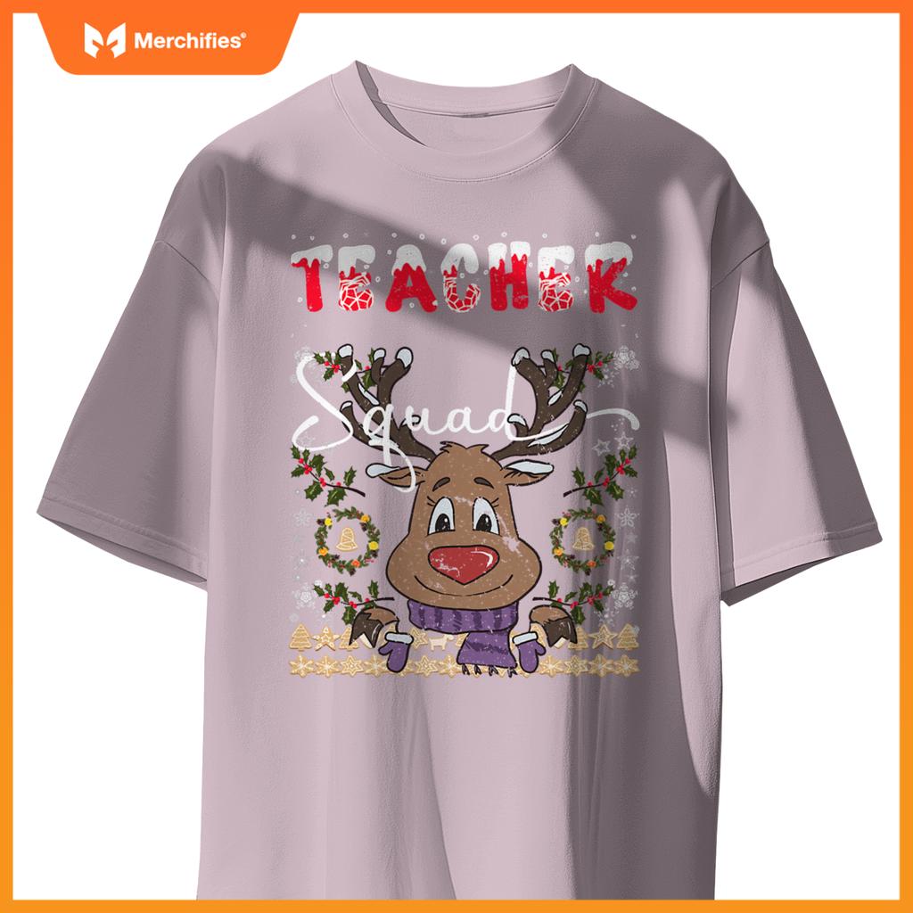 Teacher squad  reindeer xmas  deer ugly christmas