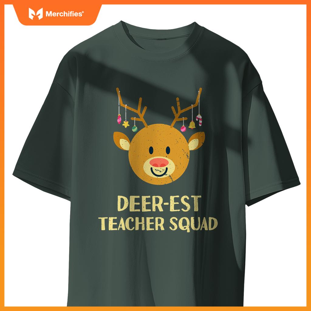 Teacher squad christmas reindeer rudolph kawaii deer antlers