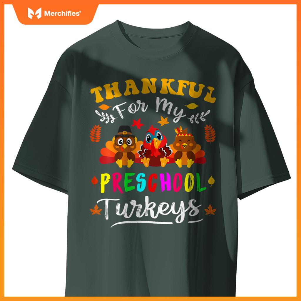 Thankful  my preschool turkeys thanksgiving teacher