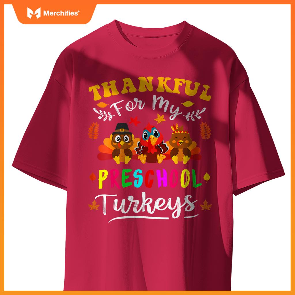 Thankful  my preschool turkeys thanksgiving teacher
