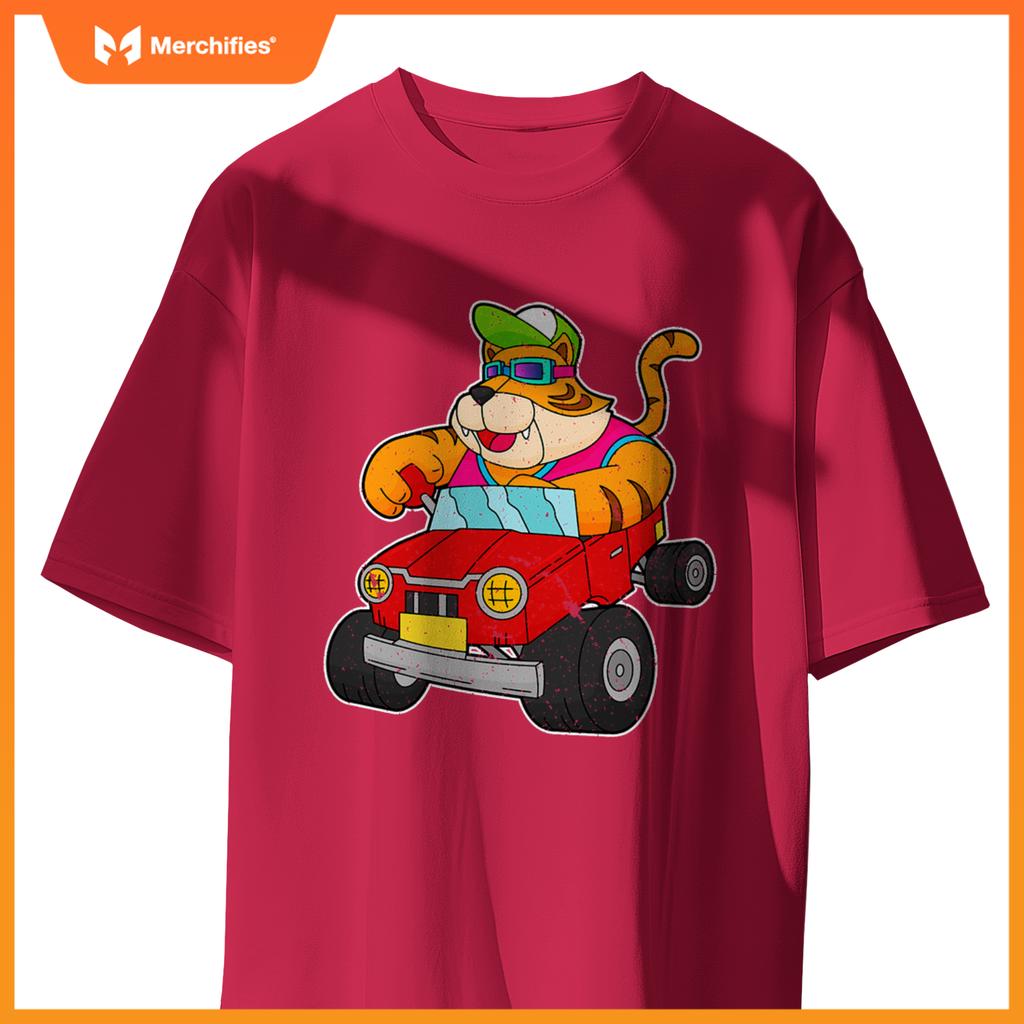 Tiger Car T-Shirt