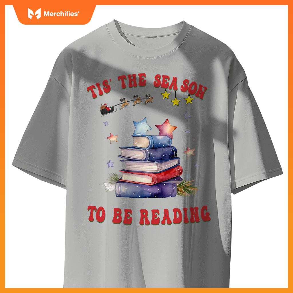 Tis  season to be reading, reading teacher christmas