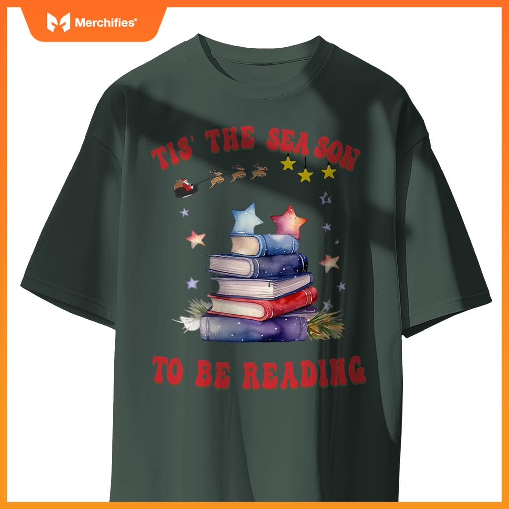 Tis  season to be reading, reading teacher christmas