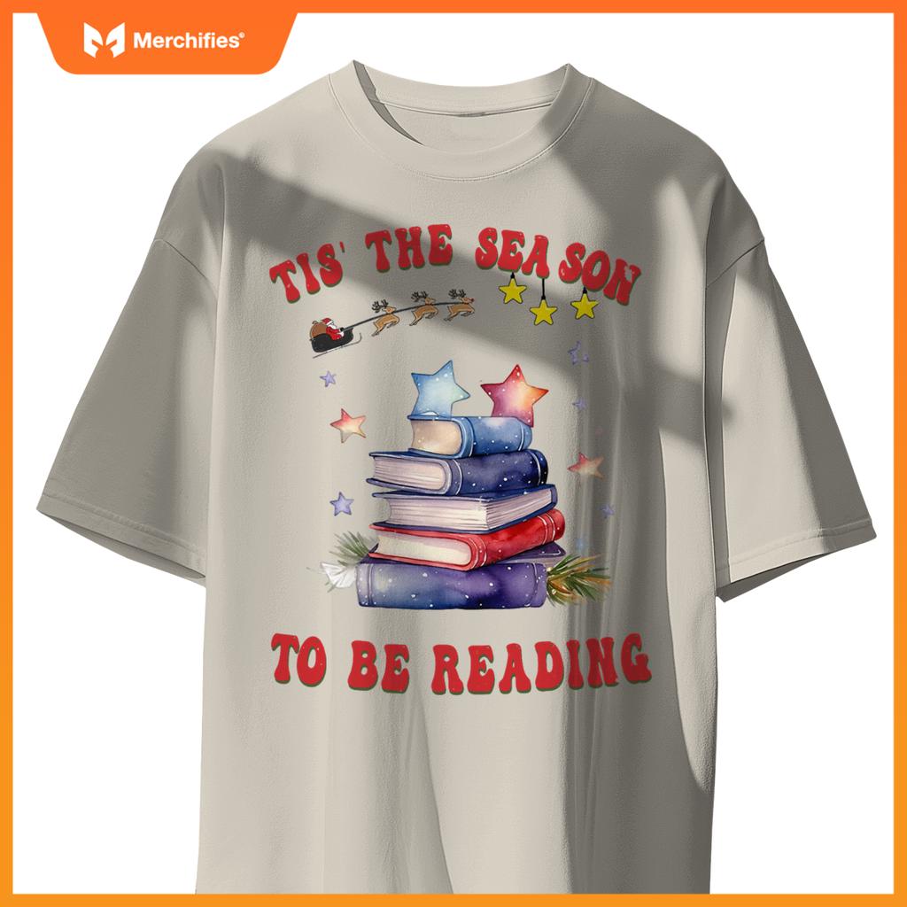 Tis  season to be reading, reading teacher christmas