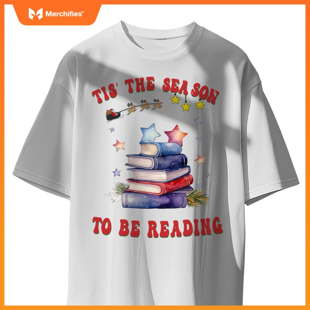 Tis  season to be reading, reading teacher christmas
